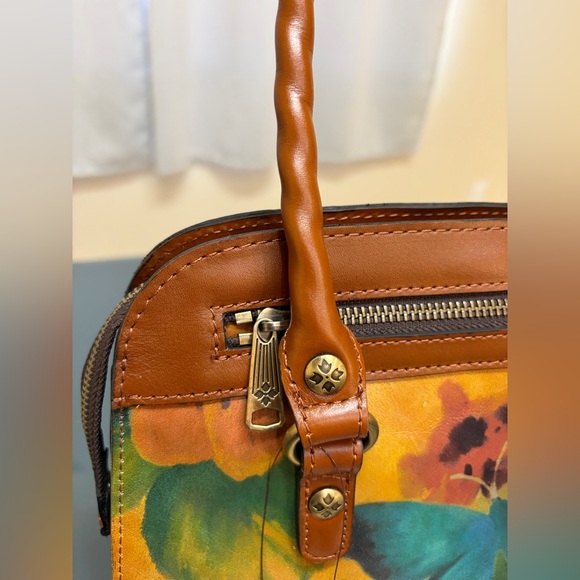 Patricia Nash Calvi Watercolor Butterfly Satchel - Picture 2 of 14